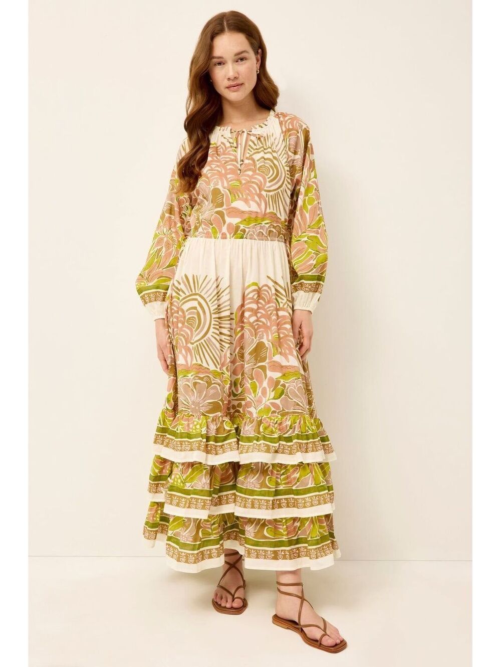 MARIE OLIVER Irving Dress in Solara ✦ $495 NWT